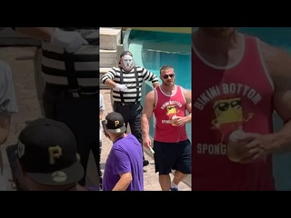 tom switched from savage to silent real quist tom mime seaworld seaworldmime tombhemime shorts - [eryka travel]