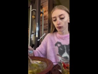 i sit with a beaver at the table | @videfunny